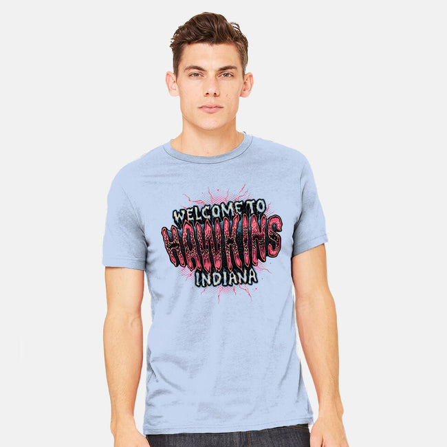 Hawkins Indiana-Mens-Heavyweight-Tee-glitchygorilla