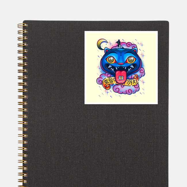 Trip Of The Tiger And The Magpie-None-Glossy-Sticker-Getsousa!