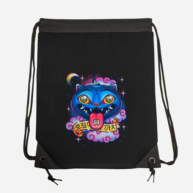 Trip Of The Tiger And The Magpie-None-Drawstring-Bag-Getsousa!