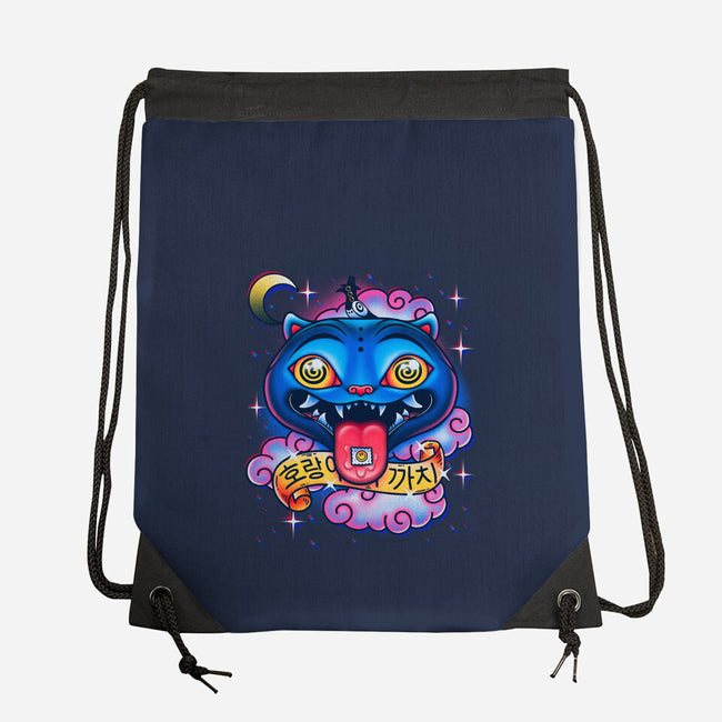 Trip Of The Tiger And The Magpie-None-Drawstring-Bag-Getsousa!