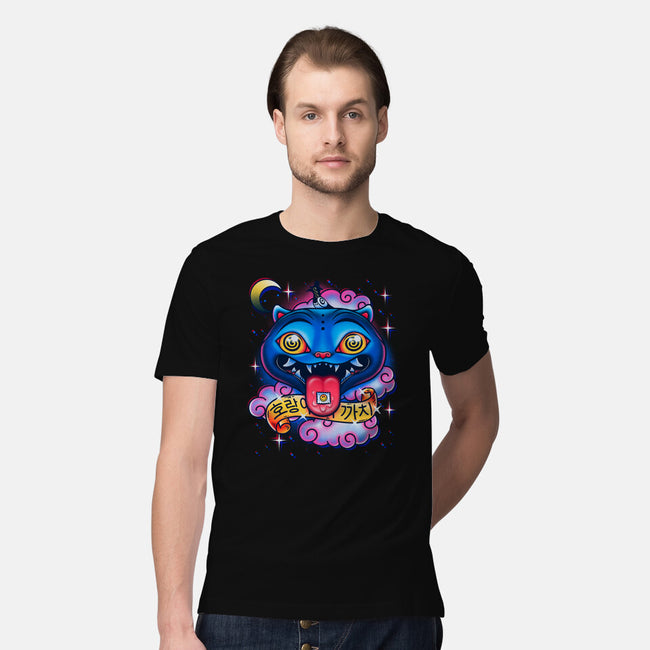 Trip Of The Tiger And The Magpie-Mens-Premium-Tee-Getsousa!