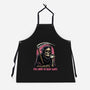 Too Tired To Reap Souls-Unisex-Kitchen-Apron-glitchygorilla
