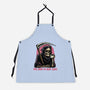 Too Tired To Reap Souls-Unisex-Kitchen-Apron-glitchygorilla