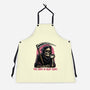Too Tired To Reap Souls-Unisex-Kitchen-Apron-glitchygorilla