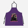 Too Tired To Reap Souls-Unisex-Kitchen-Apron-glitchygorilla