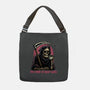 Too Tired To Reap Souls-None-Adjustable Tote-Bag-glitchygorilla