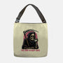 Too Tired To Reap Souls-None-Adjustable Tote-Bag-glitchygorilla