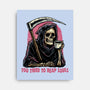Too Tired To Reap Souls-None-Stretched-Canvas-glitchygorilla