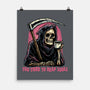 Too Tired To Reap Souls-None-Matte-Poster-glitchygorilla