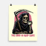 Too Tired To Reap Souls-None-Matte-Poster-glitchygorilla
