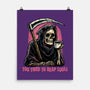 Too Tired To Reap Souls-None-Matte-Poster-glitchygorilla