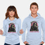 Too Tired To Reap Souls-Unisex-Pullover-Sweatshirt-glitchygorilla