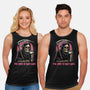 Too Tired To Reap Souls-Unisex-Basic-Tank-glitchygorilla