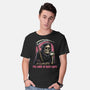Too Tired To Reap Souls-Mens-Basic-Tee-glitchygorilla