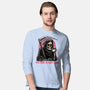 Too Tired To Reap Souls-Mens-Long Sleeved-Tee-glitchygorilla