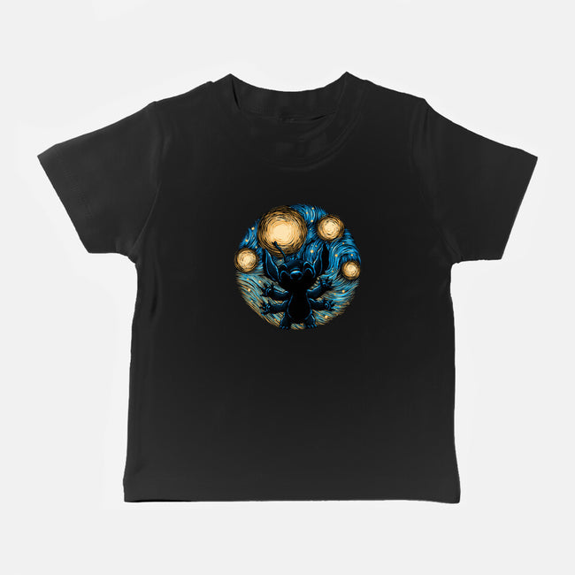 A Starry Experiment-Baby-Basic-Tee-glitchygorilla