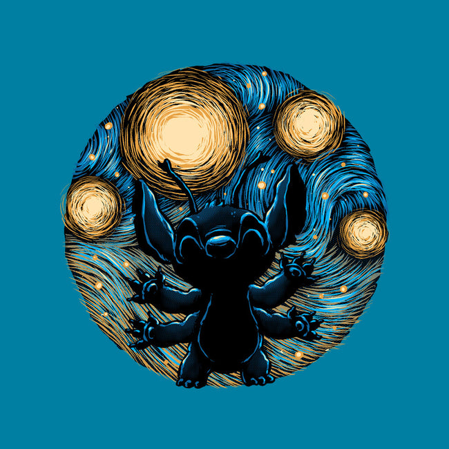 A Starry Experiment-Womens-Basic-Tee-glitchygorilla