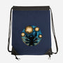 A Starry Experiment-None-Drawstring-Bag-glitchygorilla