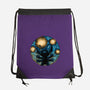 A Starry Experiment-None-Drawstring-Bag-glitchygorilla