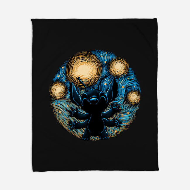 A Starry Experiment-None-Fleece-Blanket-glitchygorilla
