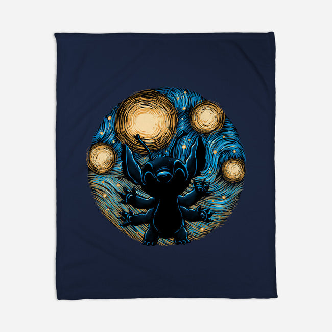 A Starry Experiment-None-Fleece-Blanket-glitchygorilla