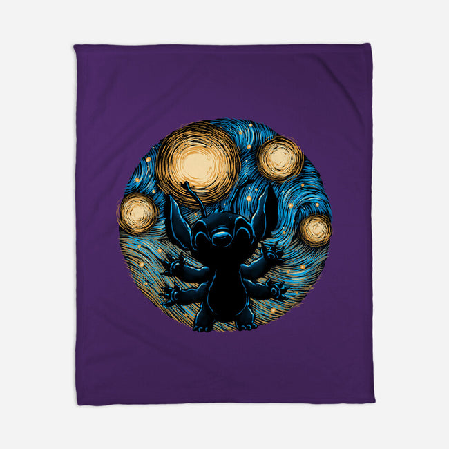A Starry Experiment-None-Fleece-Blanket-glitchygorilla
