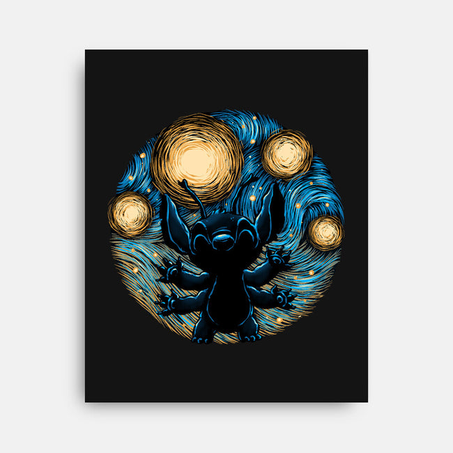 A Starry Experiment-None-Stretched-Canvas-glitchygorilla