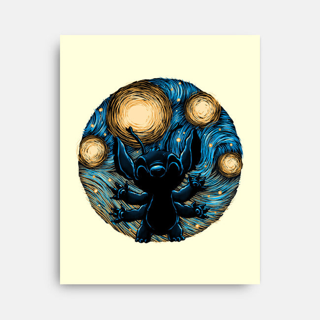 A Starry Experiment-None-Stretched-Canvas-glitchygorilla