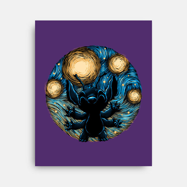 A Starry Experiment-None-Stretched-Canvas-glitchygorilla