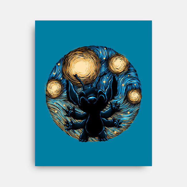 A Starry Experiment-None-Stretched-Canvas-glitchygorilla