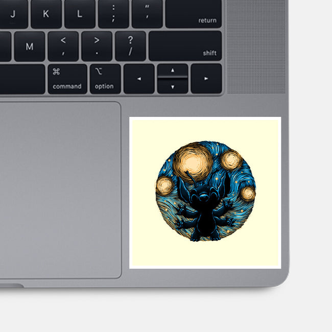 A Starry Experiment-None-Glossy-Sticker-glitchygorilla