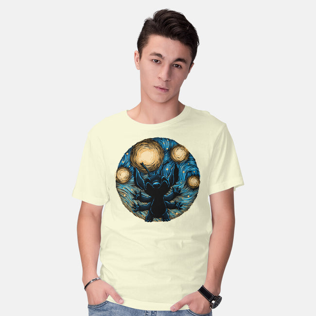 A Starry Experiment-Mens-Basic-Tee-glitchygorilla