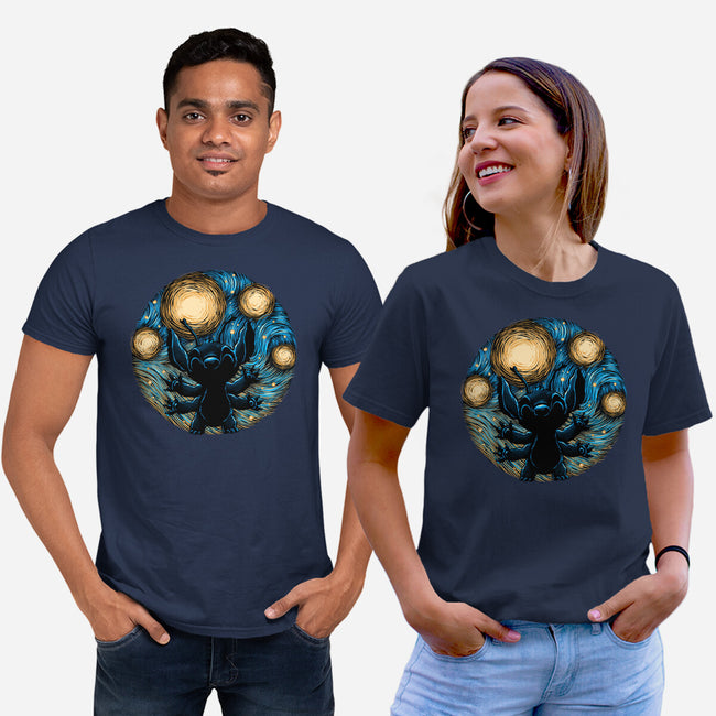 A Starry Experiment-Unisex-Basic-Tee-glitchygorilla