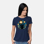 A Starry Experiment-Womens-Basic-Tee-glitchygorilla