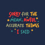 Mean But Accurate Things-None-Matte-Poster-koalastudio
