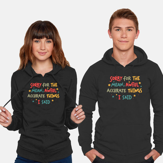 Mean But Accurate Things-Unisex-Pullover-Sweatshirt-koalastudio