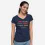 Mean But Accurate Things-Womens-V-Neck-Tee-koalastudio