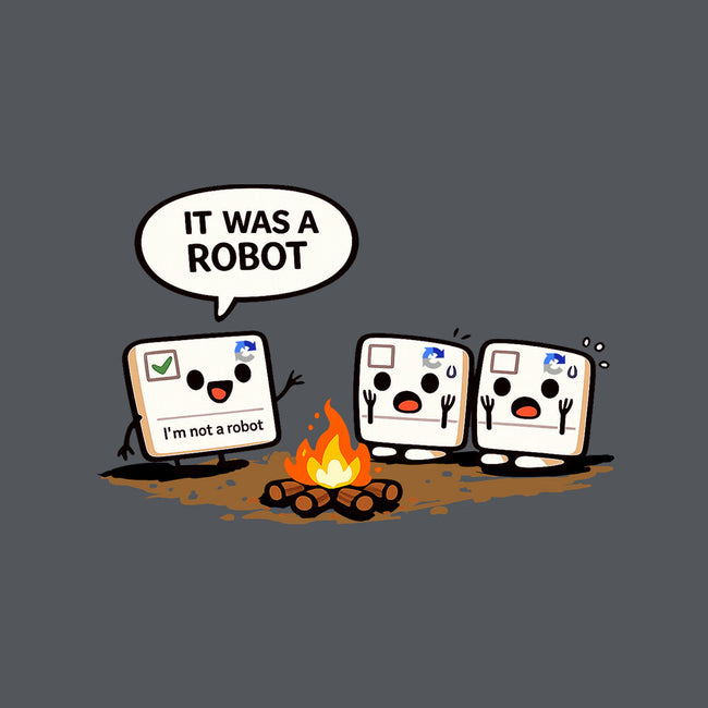 It Was A Robot-Mens-Long Sleeved-Tee-fanfabio
