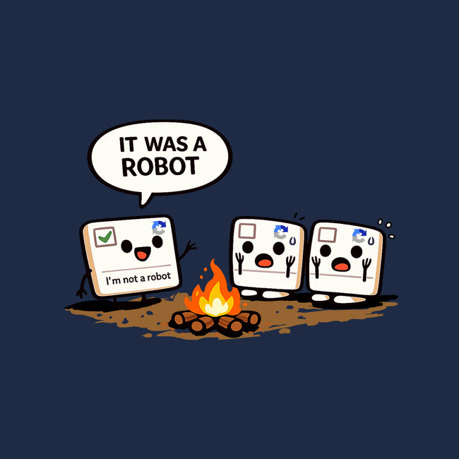 It Was A Robot-None-Polyester-Shower Curtain-fanfabio