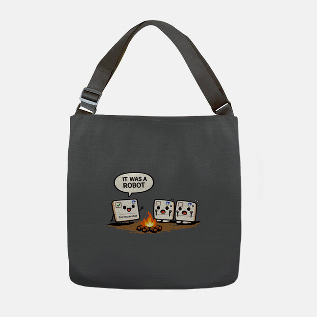 It Was A Robot-None-Adjustable Tote-Bag-fanfabio