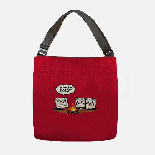 It Was A Robot-None-Adjustable Tote-Bag-fanfabio