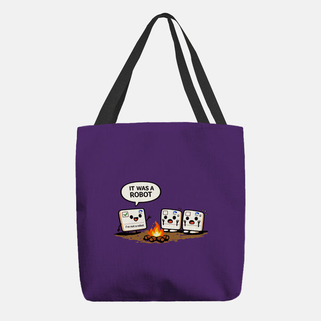 It Was A Robot-None-Basic Tote-Bag-fanfabio