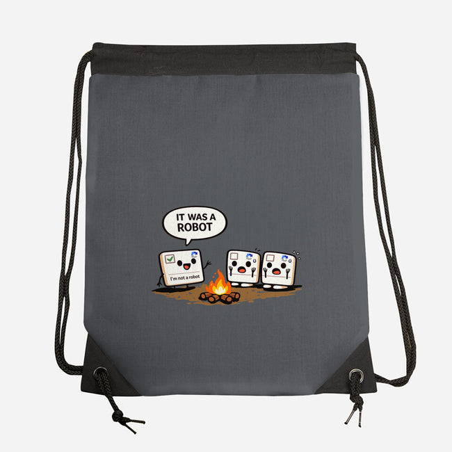 It Was A Robot-None-Drawstring-Bag-fanfabio