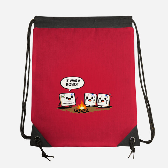 It Was A Robot-None-Drawstring-Bag-fanfabio