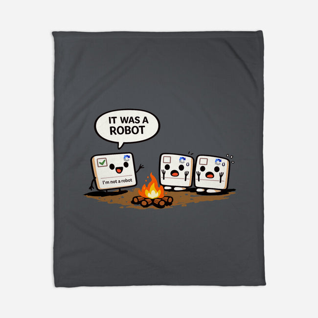 It Was A Robot-None-Fleece-Blanket-fanfabio
