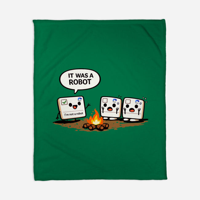 It Was A Robot-None-Fleece-Blanket-fanfabio