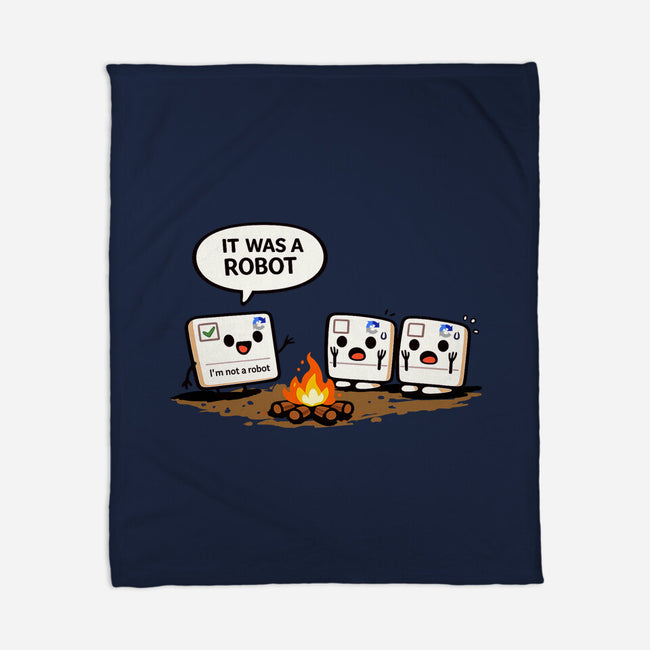 It Was A Robot-None-Fleece-Blanket-fanfabio