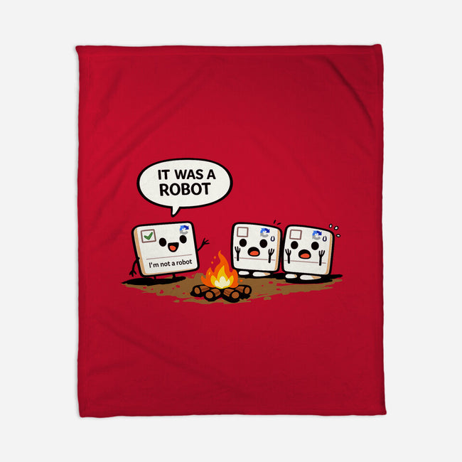It Was A Robot-None-Fleece-Blanket-fanfabio