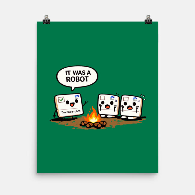 It Was A Robot-None-Matte-Poster-fanfabio