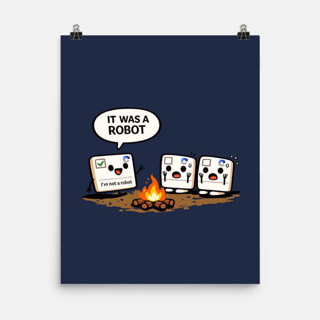 It Was A Robot-None-Matte-Poster-fanfabio